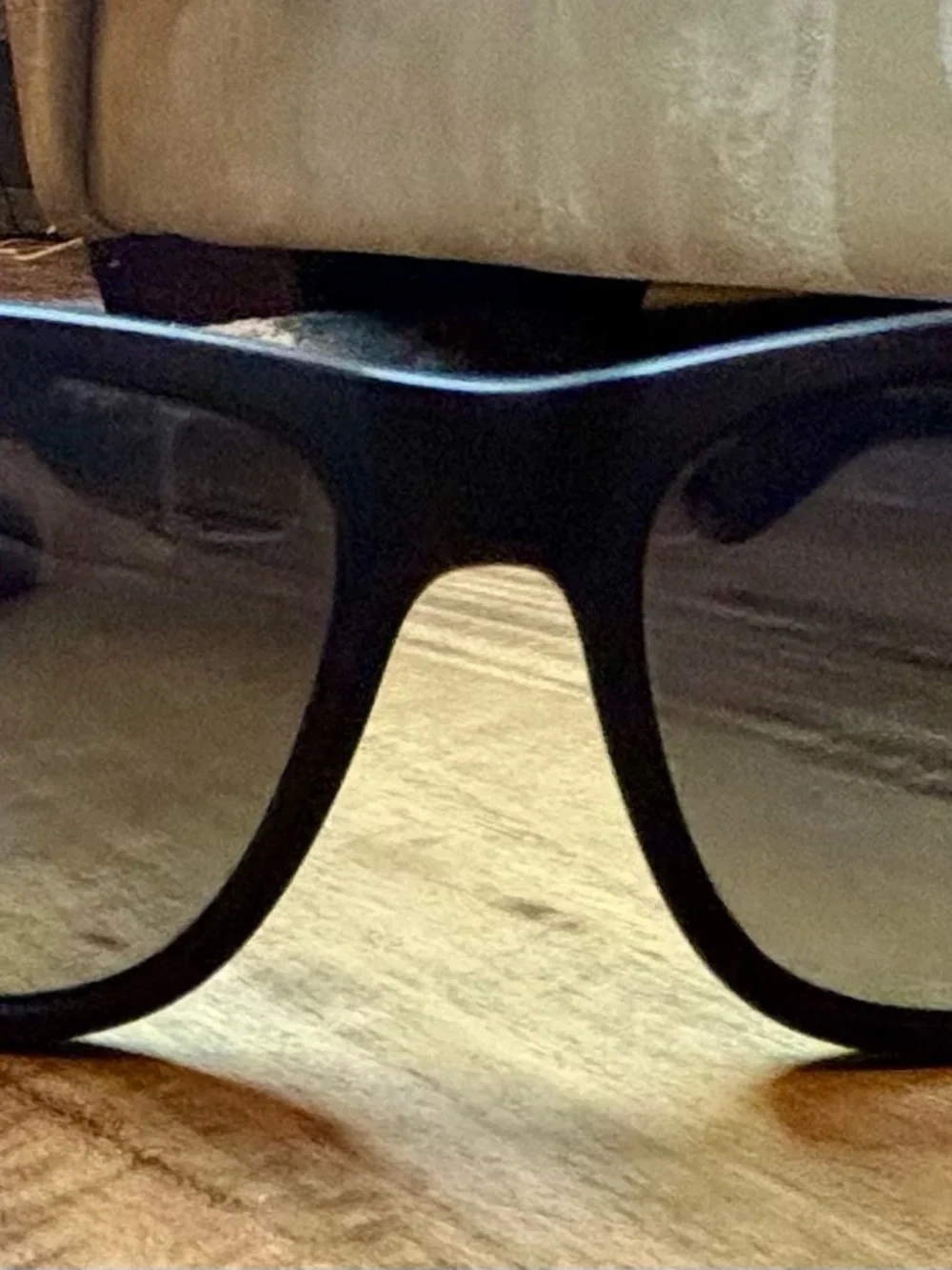 Ray-Ban Black Rectangular Sunglasses